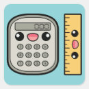 Recherche de maths autocollants Calculatrice