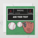 Recherche de baseball graduation invitations Parti