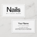 Recherche de manucure cartes visite Manicuriste