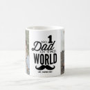 Recherche de verres de moustache tasses Papa