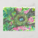 Recherche de oeufs cartes postales Aquarelle