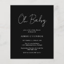 Recherche de menu baby shower invitations Simple