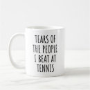 Recherche de entraîneur de tennis tasses Drôle