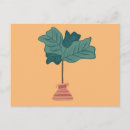 Recherche de plante verte cartes postales Jaune