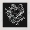 Recherche de filigrane invitations Noir