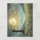 Recherche de lune étoile cartes postales Peinture