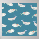 Recherche de baleine vintage art Arrière plan