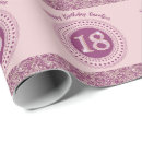 Recherche de dixie papier cadeau Dix huitième anniversaire