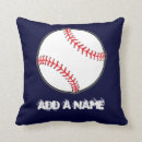 Recherche de base ball coussins Bleu