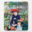 Recherche de peinture célèbre tapis souris Impressionnisme