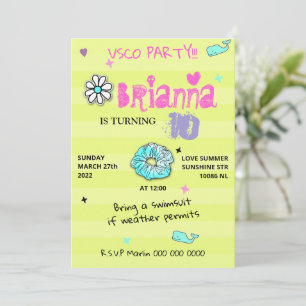 005 Teenager's party vsco tendance thème