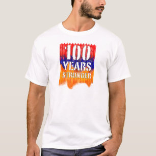 00 ans le T-shirt de base d'hommes arméniens plus