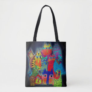 0139 Chats modernes - Sac fourre-tout