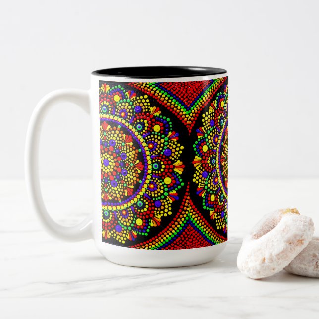 0145 - Mandala Mug (Avec donut)