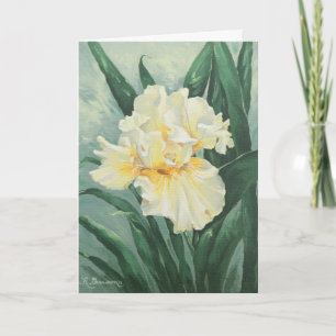 0434 Crème Iris Carte de fête des mères