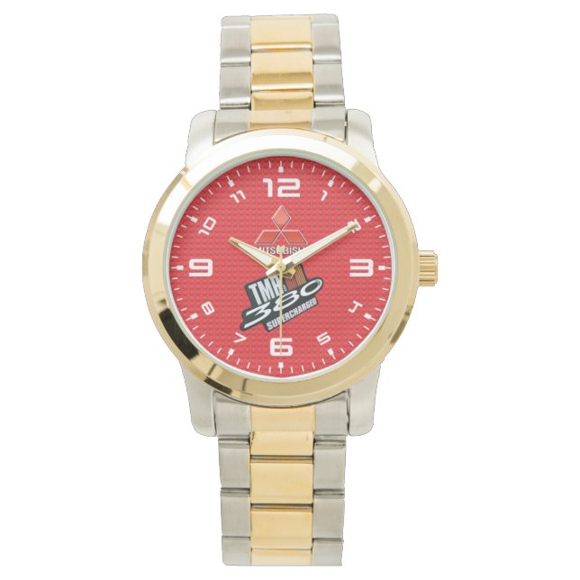 043 Mitshubishi TMR Logo Accessoires Montres (devant)