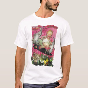 049 - T-shirt surfant de lapins