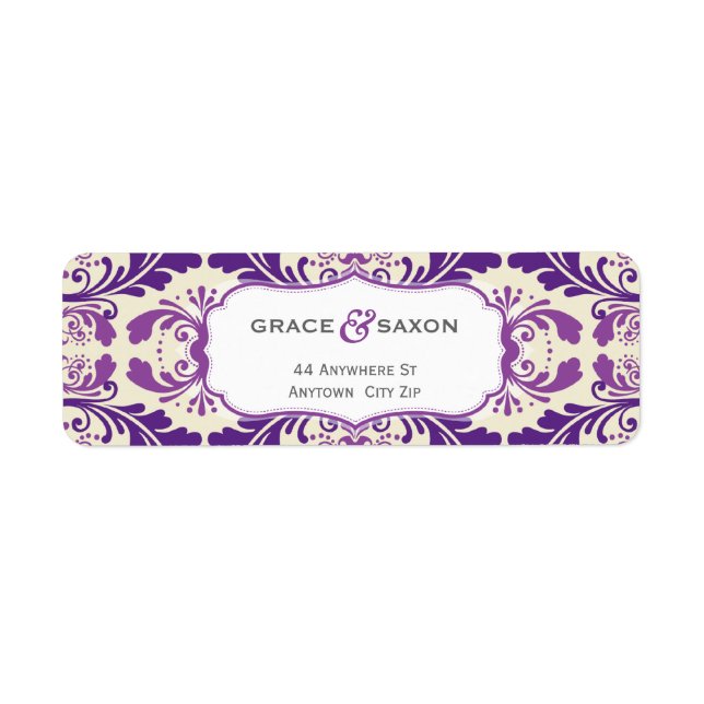 064 Enna :: ÉTIQUETTE D'ADRESSE DE RETOUR - savvy (Devant)