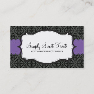 090 Christa :: CARTE DE VISITE :: funky damask 10L