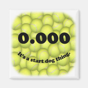 0.000, parfait démarrage Flyball! magnet de frigo