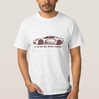 0 à 60 en T-shirt Who Cares