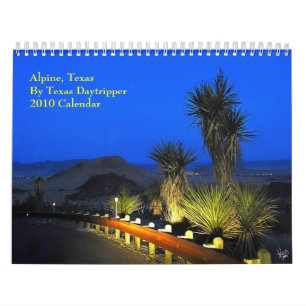 0-Alpine, calendrier du Texas 2010 par le
