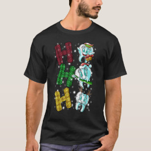0 Ho Ho Ho Dents Père Noël Dentiste Dentaire Sweat