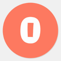 0 Stickers rouge tomate ronde par Janz