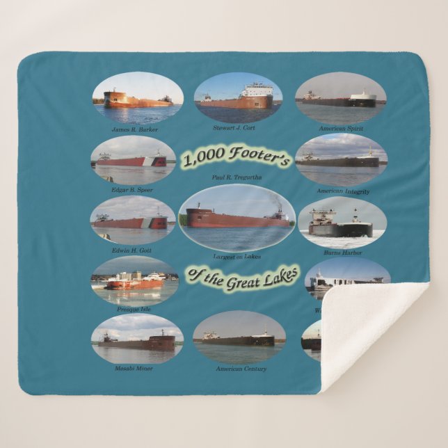 1000 Pieds de page couverture sherpa (Devant (Horizontal))