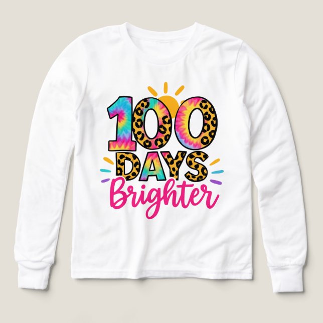 100 Days Brighter School (Motif recto)