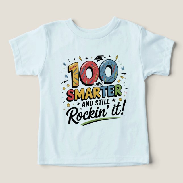 100 Days Smarter and Still Rockin’ It (Design Recto)