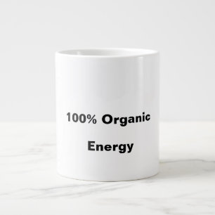 100% Énergétique organique Tasse de café