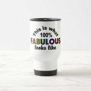100% FABULEUX tasse - choisir style & couleur
