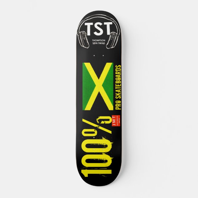 100% JAMAICAN JMT USA Skateboard (Recto)