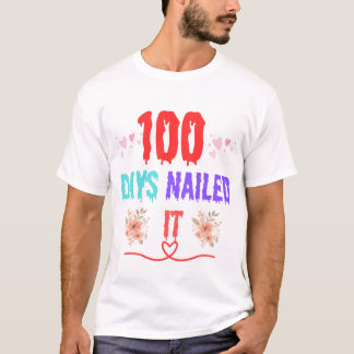 100 jours cloué t-shirt