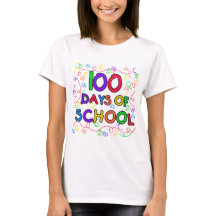 100 Jours de Confetti de l'école Tshirts et cadeau