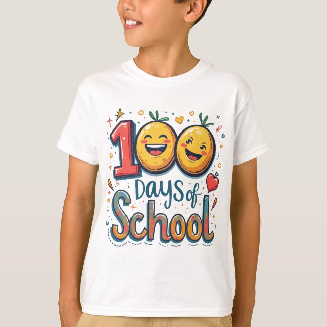 100 jours de l'école Enfants T-shirt bébé (Devant)