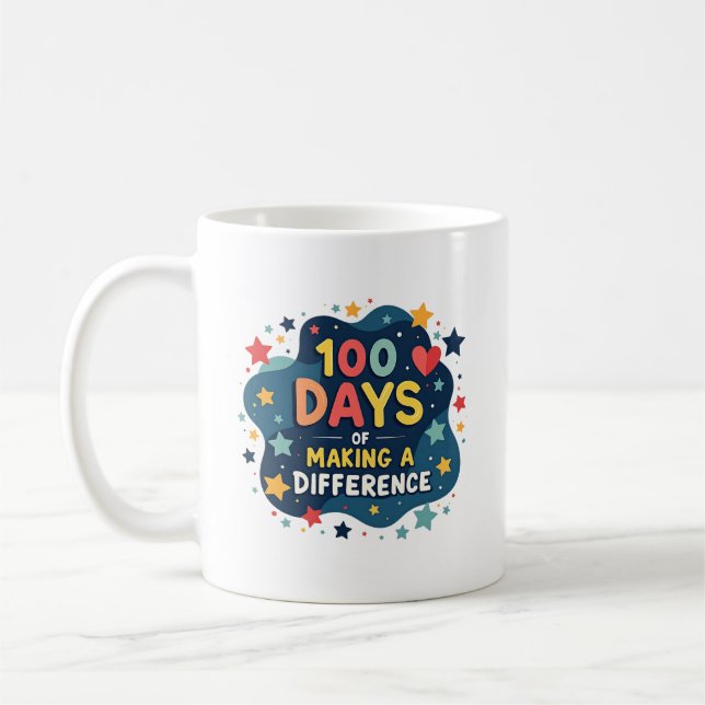 100 Jours De Mug De Sensibilisation sur l'autisme  (Gauche)