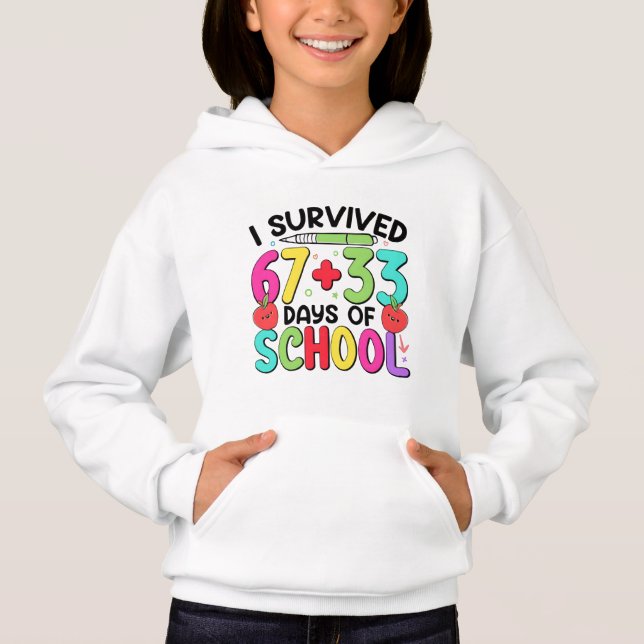 100 jours d'école J'ai survécu 6733 (Devant)