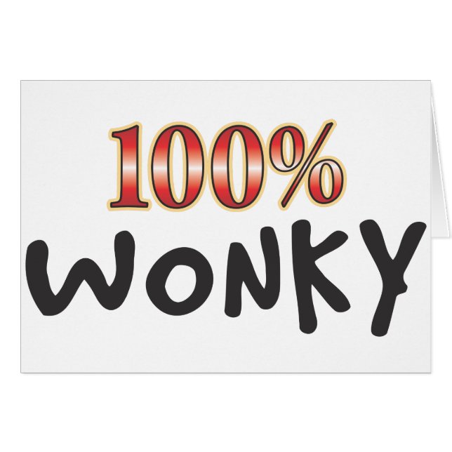 100 pour cent chancelants (Devant horizontal)