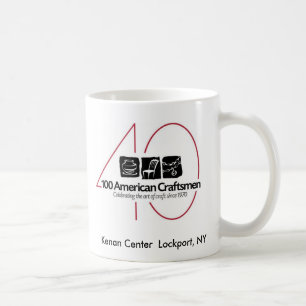 100 tasse américaine d'artisans quarantième