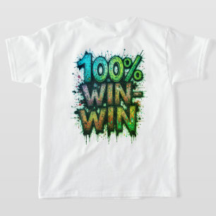 100% Win Situation T-Shirts de garçon