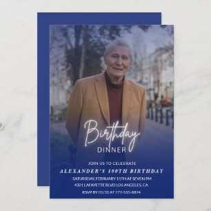100e anniversaire invitation Anniversaire Dîner Ph