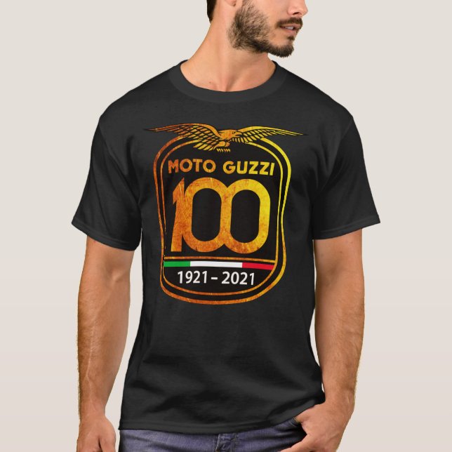 100e anniversaire Moto Guzzi T-shirt essentiel (Devant)