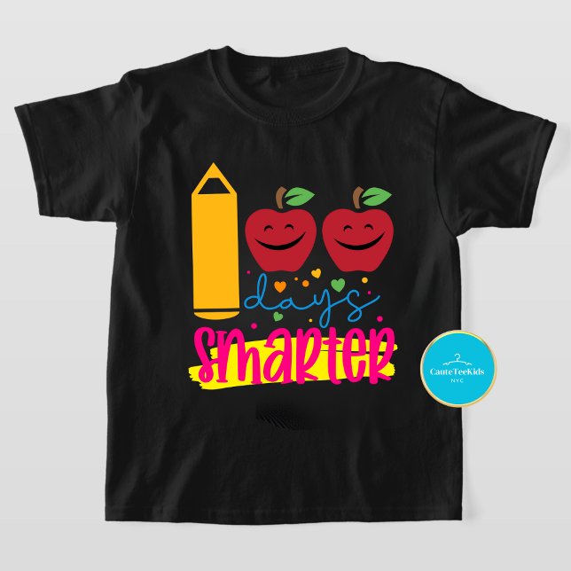 100ème Jour D'École | Retour À L'École T-Shirt (Créateur téléchargé)