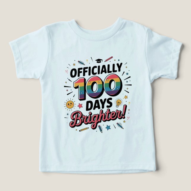 100th Day of School, Officially 100 Days Brighter (Design Recto)