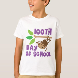 100th Le jour de l'école badine le T-shirt de