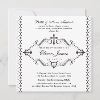 101-Denise - CHRISTENING INVITATIONS :: viva 5SQ