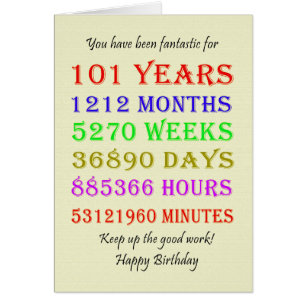 101e anniversaire Jalons