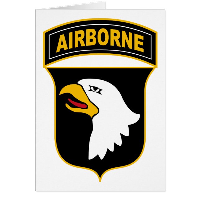 101e division aéroportée Vétéran militaire (Devant)